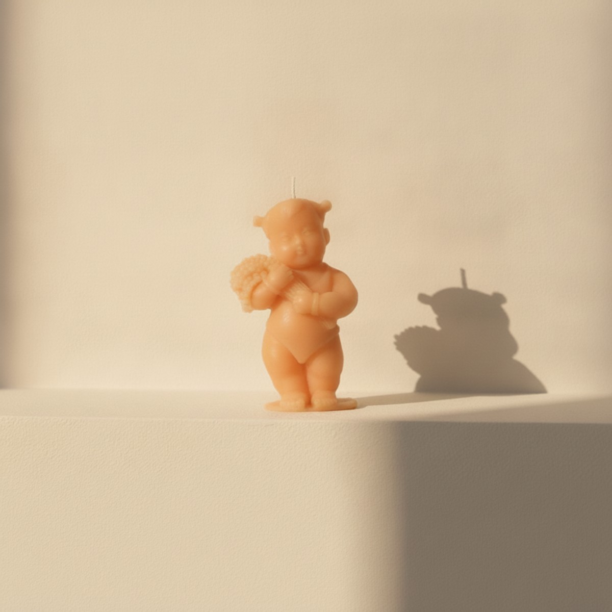 Standing Cherub Candle
