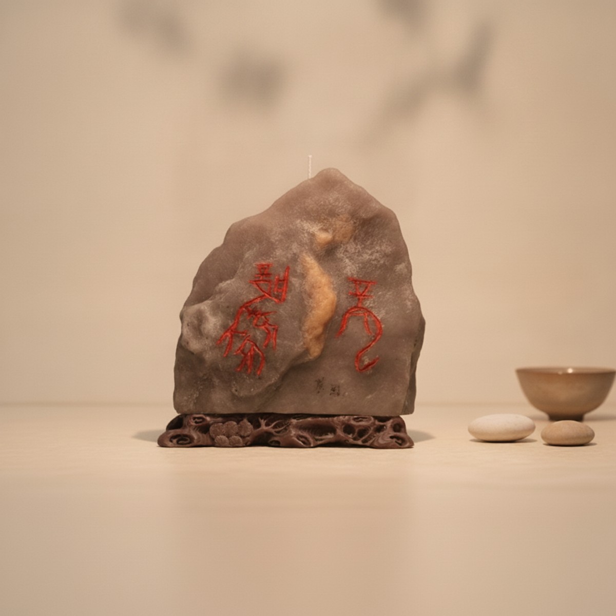 Scholar's Stone Candle