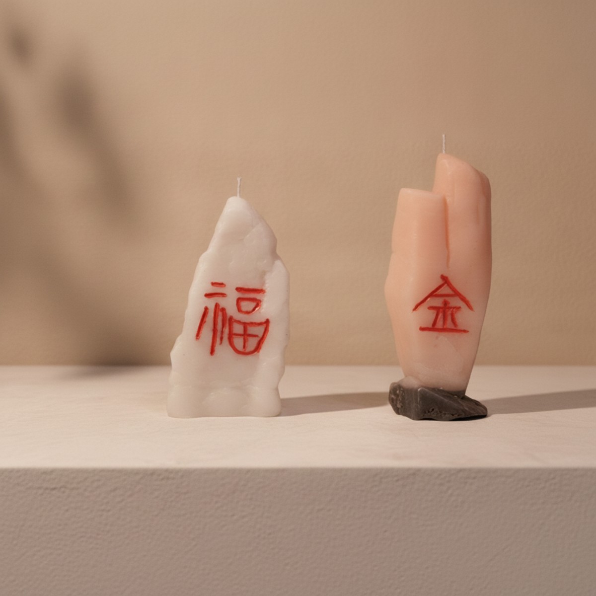 Fortune Stone Candles
